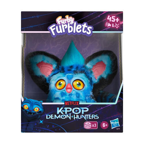 (Pre-order) Furby Furblets KPop Demon Hunters Derpy Tiger (Expected End July 2026)