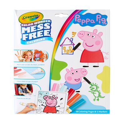 Crayola Peppa Pig Color Wonder Mess Free Coloring