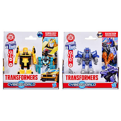 Transformers Cyberworld Armored Cyber Changers - Assorted (1 Pc)