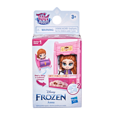 Disney Frozen 2 Twirl Abouts Series 1 Anna Sled To Shop Playset
