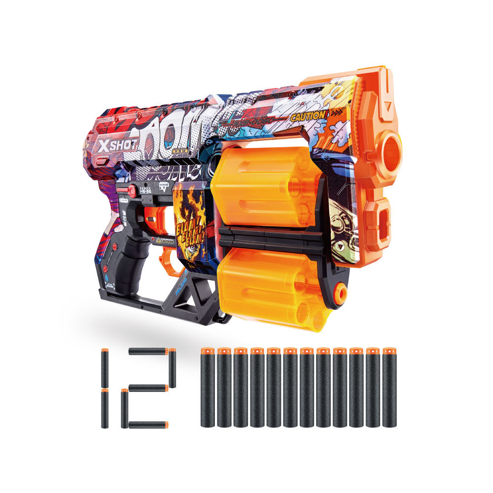 X- Shot Skins-Dread (12 darts)Color Assortment | Toys”R”Us – Singapore