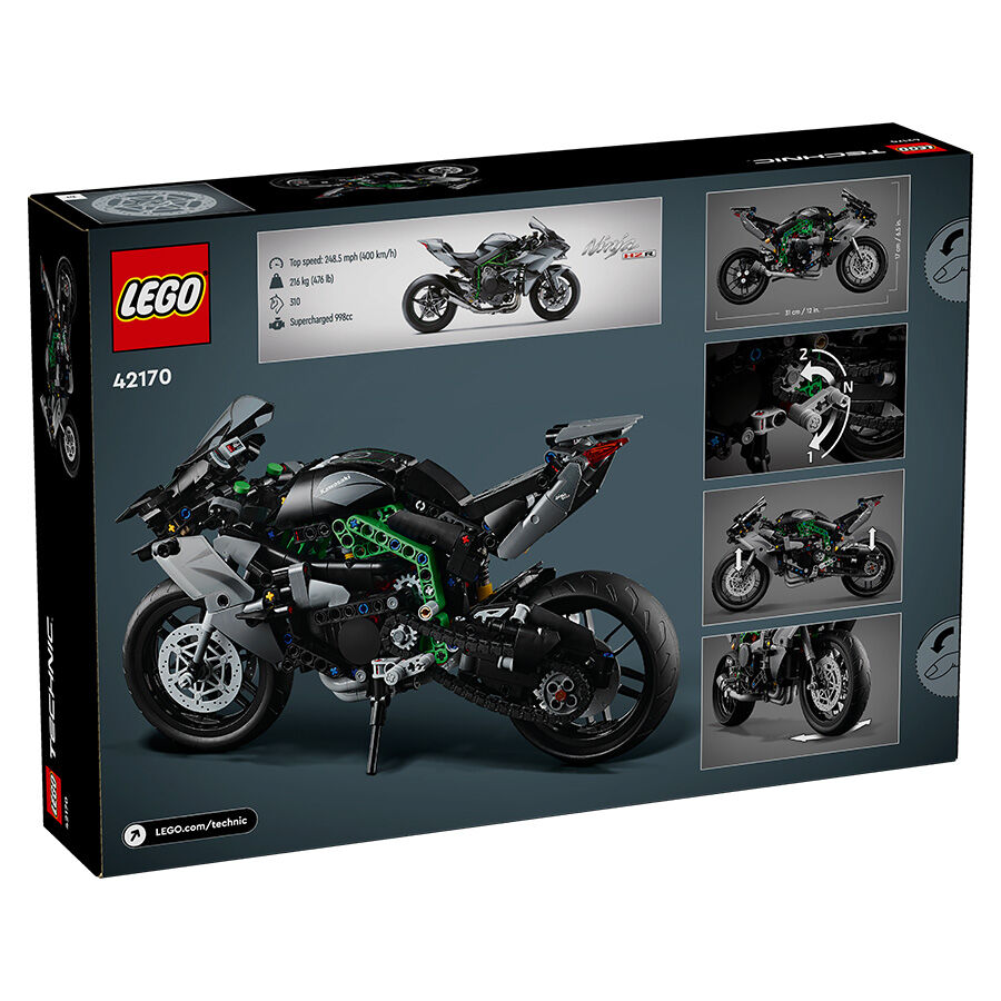 LEGO Technic Kawasaki Ninja H2R Motorcycle 42170 | Toys”R”Us