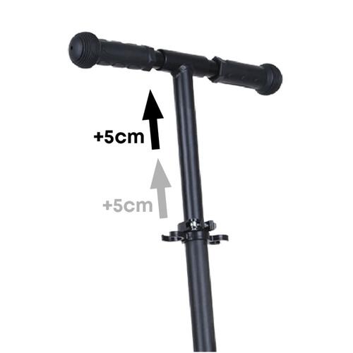 Light Up Wheels Scooter Black