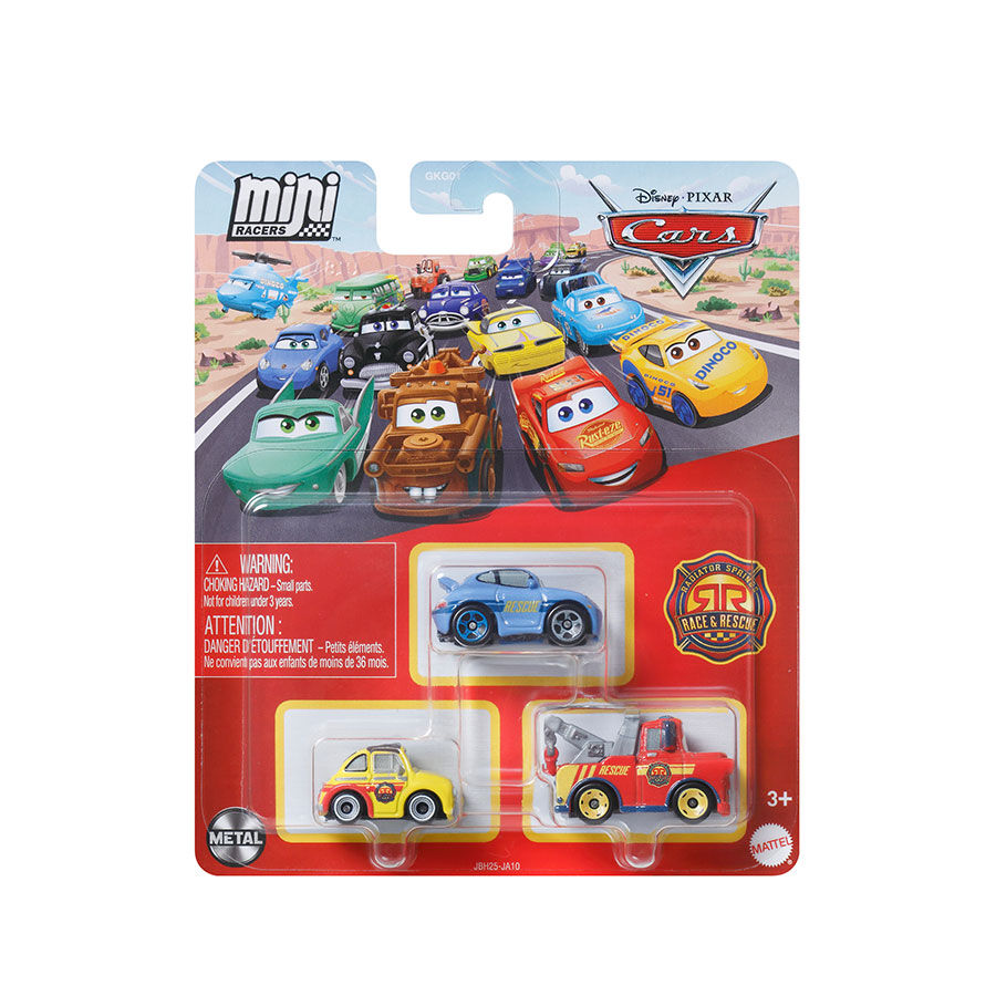 Disney Pixar Cars Mini Racers 3-Pack- Assorted | Toys”R”Us – Singapore