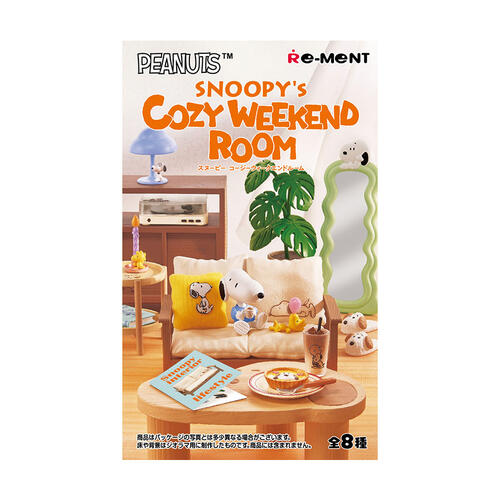 Re-ment Snoopy Cozy Weekend Room Blind Box Single Pack - Assorted