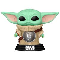 Funko POP! Star Wars: Mandalorian & Grogu - Grogu with Mudhorn Chest Armor #819