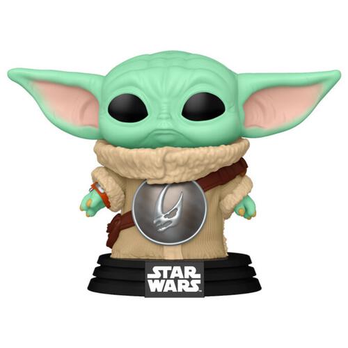 Funko POP! Star Wars: Mandalorian & Grogu - Grogu with Mudhorn Chest Armor #819