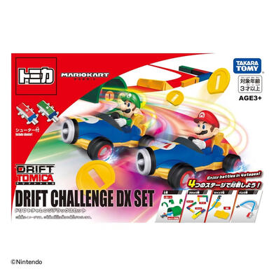Tomica Mario Kart Drift Challenge DX Set