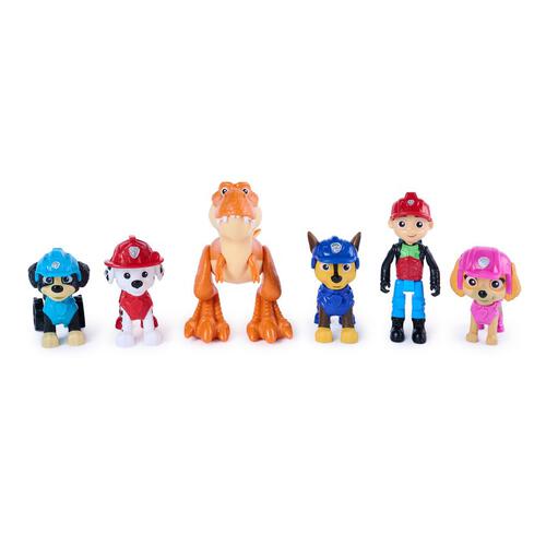 Paw Patrol The Dino Movie Adventure Pack With 6 Collectible Figures