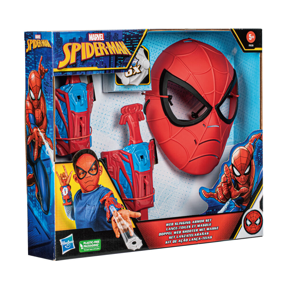Spiderman Toys For Boys 4-6 Superhero Costume Set For Kids Web