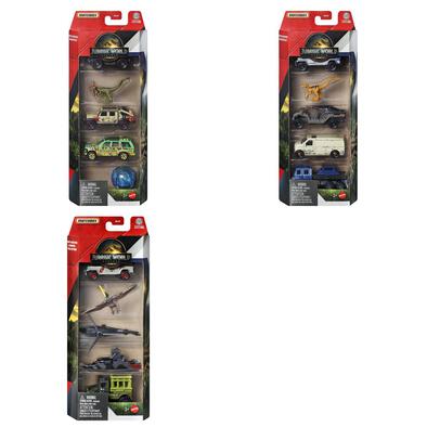 Matchbox Jurassic World Dinosaur 5-Pack - Assorted