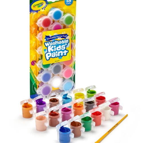 Crayola Kids Poster Paints With Brush