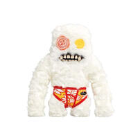 Fuggler Funny Ugly Monster - Budgie Fuggler Sasquoosh (White/9 inches)