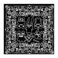 Fuggler Paisley Pattern Carpet - Black