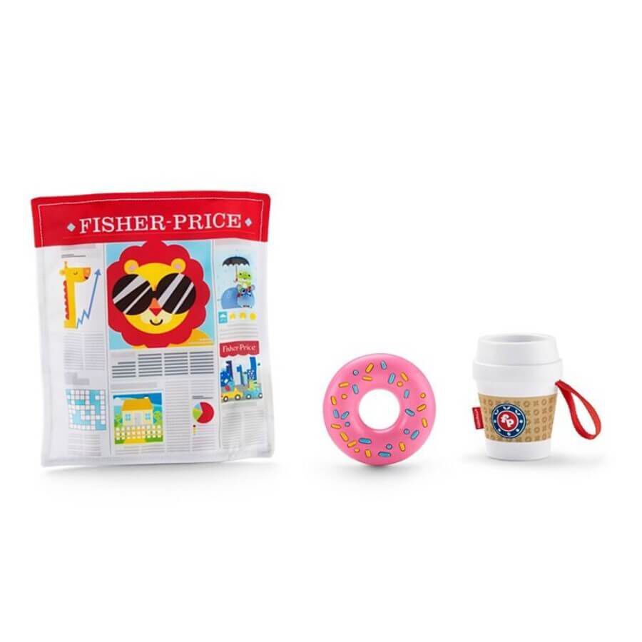 Mattel FGH85 Fisher-Price Coffe-to-Go Baby Set 