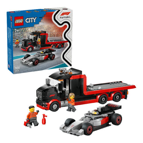 LEGO LEGO City F1 Display Truck with Audi F1 Race Car 60493