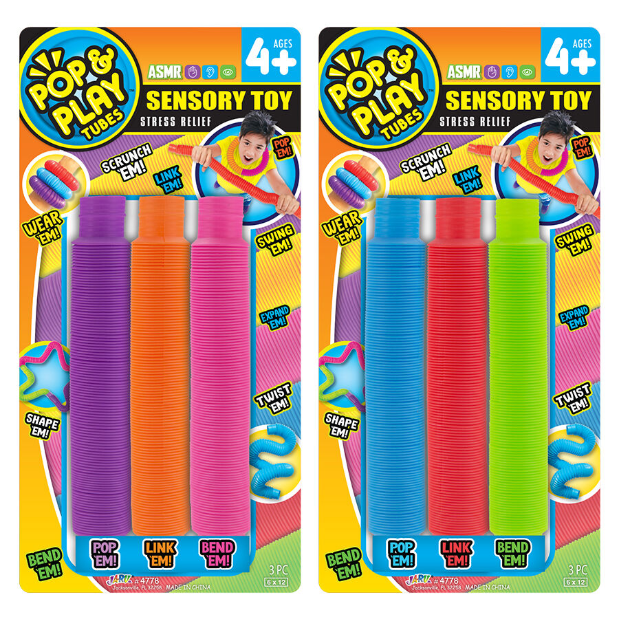 Ja-Ru Pop & Play Tubes- Assorted | Toys”R”Us – Singapore