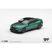 (Pre-order) Mini Gt Bmw M4 Cs Frozen Isle Of Man Green Metallic / Blister Packaging (Expected October 2026)