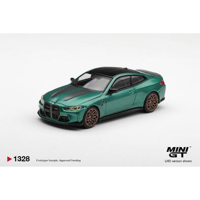 (Pre-order) Mini Gt Bmw M4 Cs Frozen Isle Of Man Green Metallic / Blister Packaging (Expected October 2026)