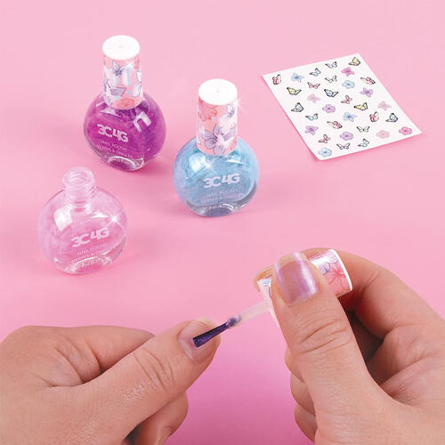 Make It Real 3C4G Butterfly Nail Polish Trio Pack