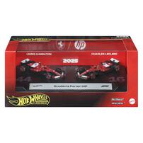 Hot Wheels Premium Formula 1 2-Pack Of Toy Cars Asst.